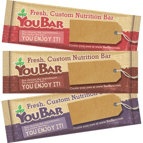 Custom Nutrition Bar Package Design