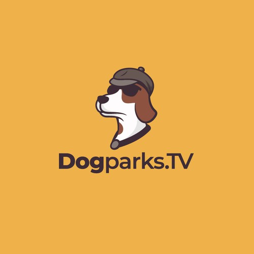 Cartoon Dog logo for animal care blog