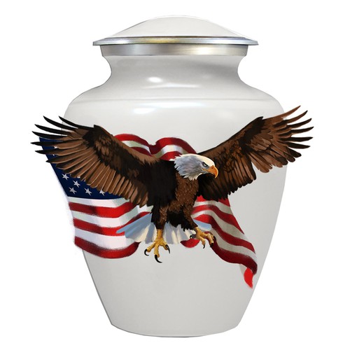 eagle urn sticker