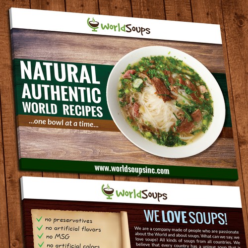 World Soups Flyer