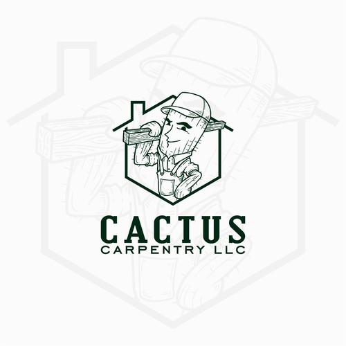 Cactus Carpentry Logo