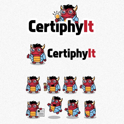 Create a logo/mascot for CertiphyIt