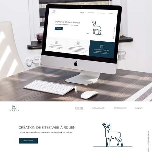 Web design for a web agency