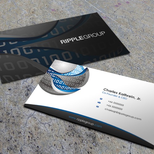 Sexy Business Card needed for Ripple Group