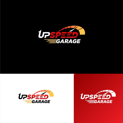 UpSpeedGarage logo design