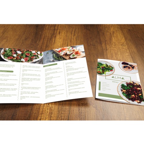 menu design