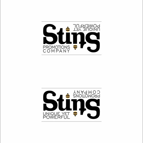 ambigram of sting