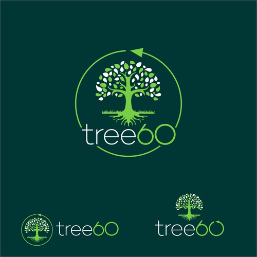 Logo for tree service.