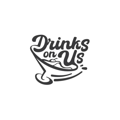 Fun logo concept for mobile bar business