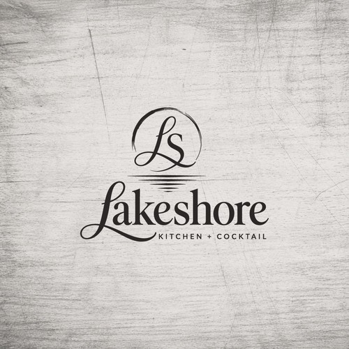 Lakeshore | Modern Bistro & Cocktail Restaurant Brand Identity