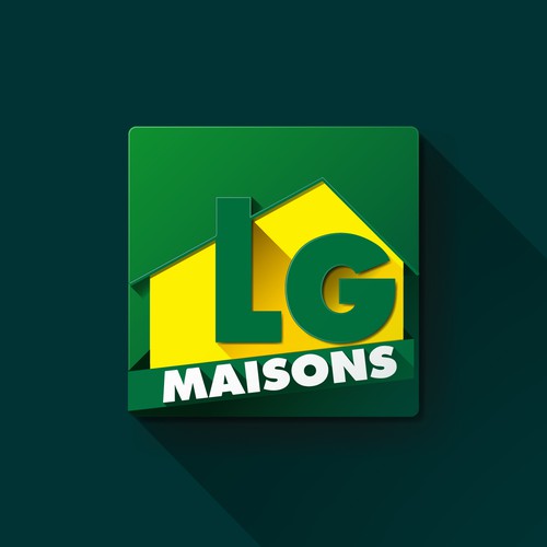 Modernisation d'un logo existant d'un constructeur de maison