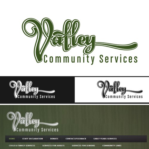 Valley Community Services Logo Design