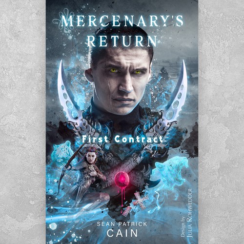 Mercenary's Return - Fantasy Book Cover Design