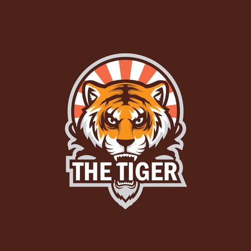 Tiger Mascit Logo Design