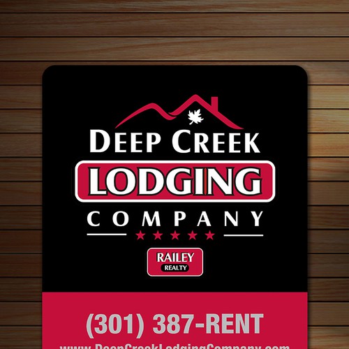 Deep Creek Lodging Company - House Signs