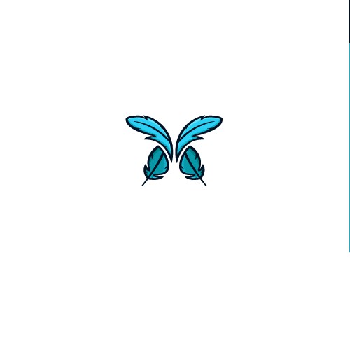 Butterfly logo for Pillow Company