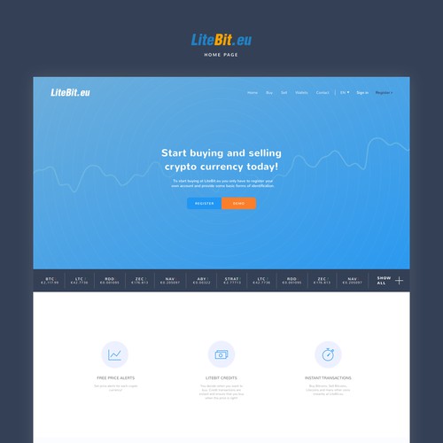 Crypto Currency Website