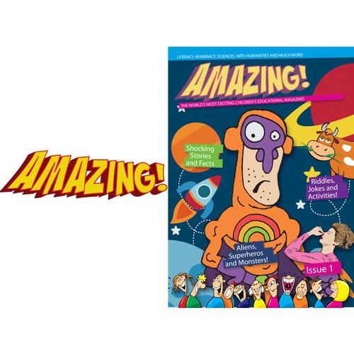 AMAZING! logo required for our new children's magazine.