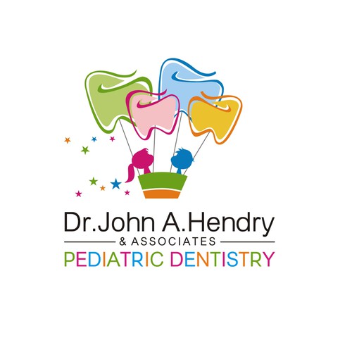 Pediatric dentistry logo design