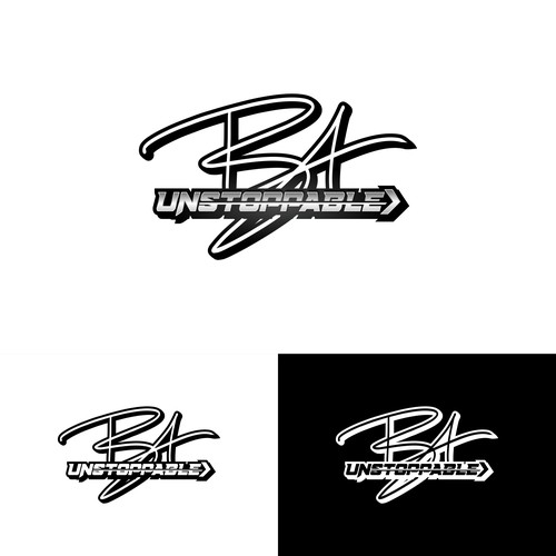 Unstoppable BA logo design