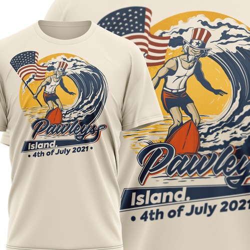 Pawleys Island 4th of July T-shirt