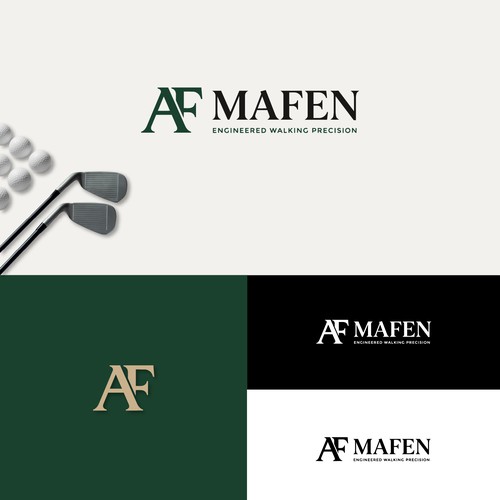 MAFEN — Minimal Architectural Golf Identity