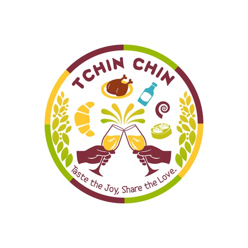 Tchin Chin Logo Design