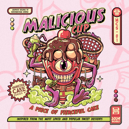 Monster Cake Series - Malicious Cup