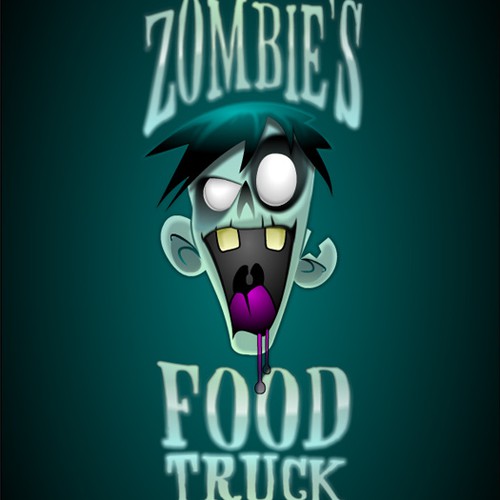Create the next logo for Zombie's Food Truck