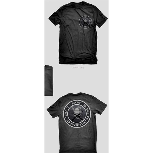 Create a U.S. Secret Service Countersniper Team T-shirt