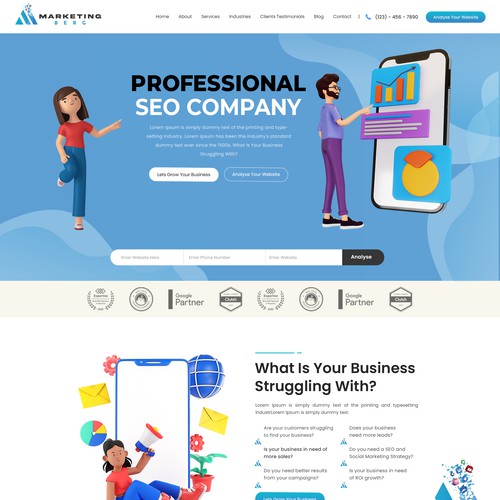 Marketing Website