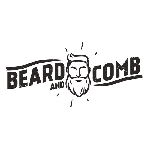 Create a unique logo for Beard & Comb
