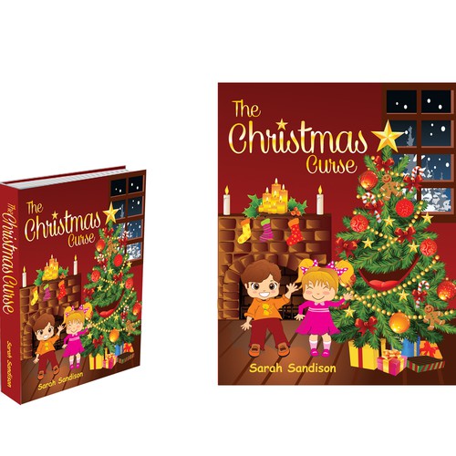 Design an ebook cover for a magical children's novel.