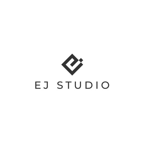 simple EJ logo