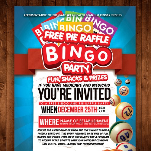 Bingo Flyer Design