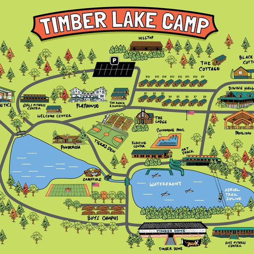 Timber Lake Camp