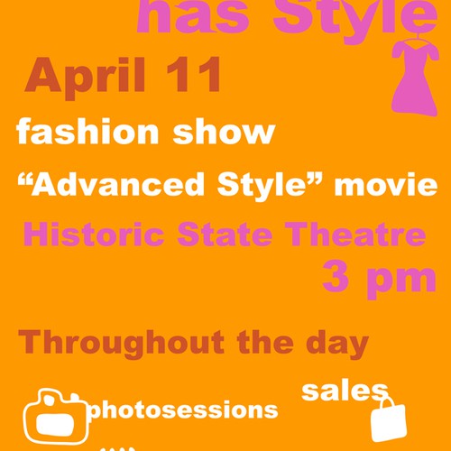 Poster for fashion / retail event