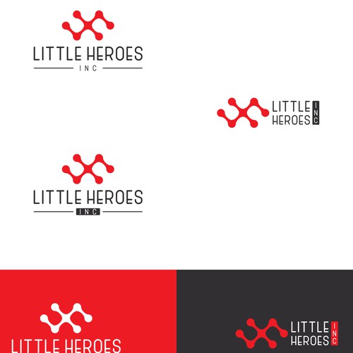 Little heroes photography logo