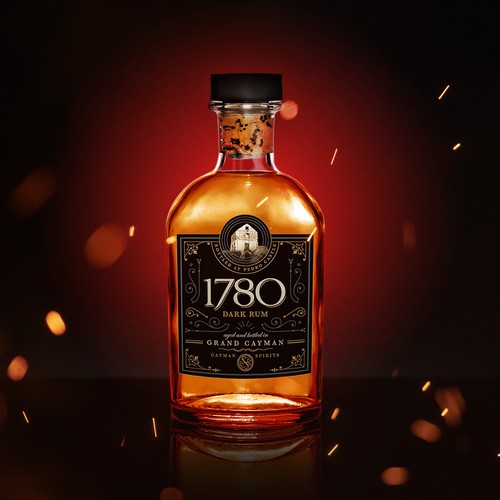 1780 Rum Packaging