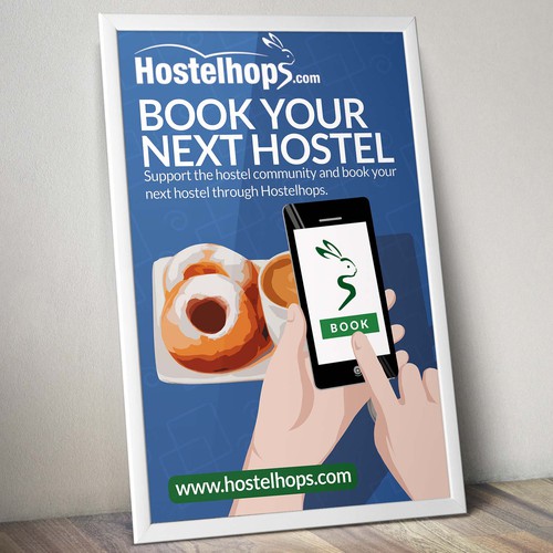 Hostelhops.com Poster