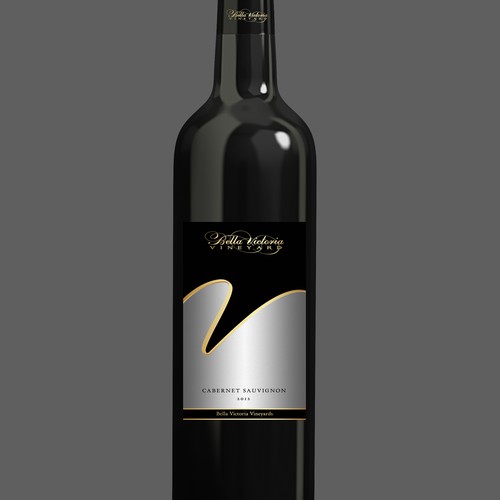 BVV Wine bottle Label