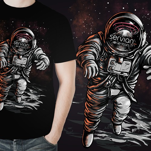 Tshirt design for Servian