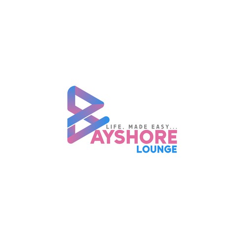 Logo concept for bayshore lounge