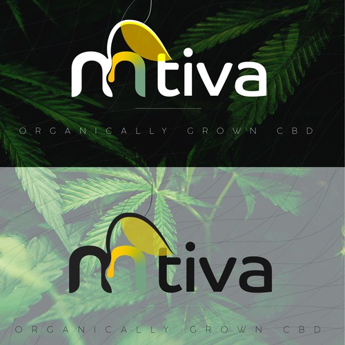 Logo for a company selling CBD products