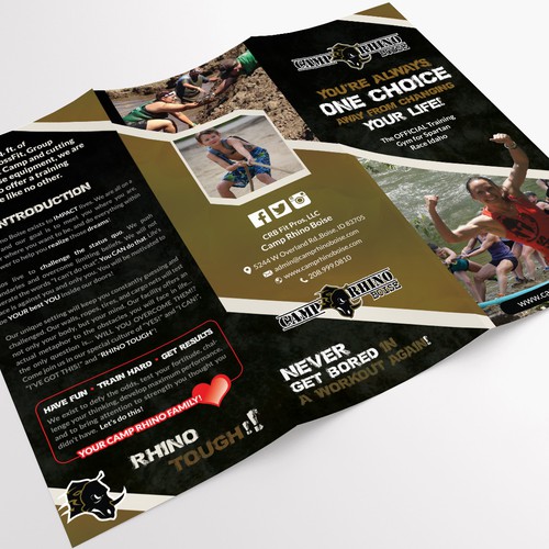 TriFold for Camp Rhino