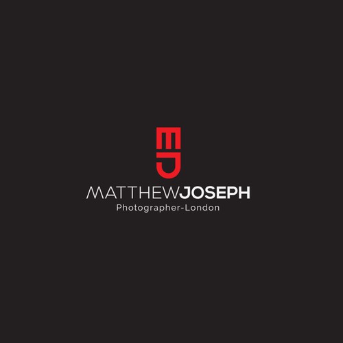 Create a simple, modern, high-end name-based logo for Photographer