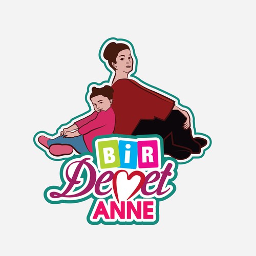 Cool Mother & Childcare Youtube Channel Logo (Fun and Warm)