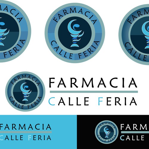 Logo farmacia calle feria
