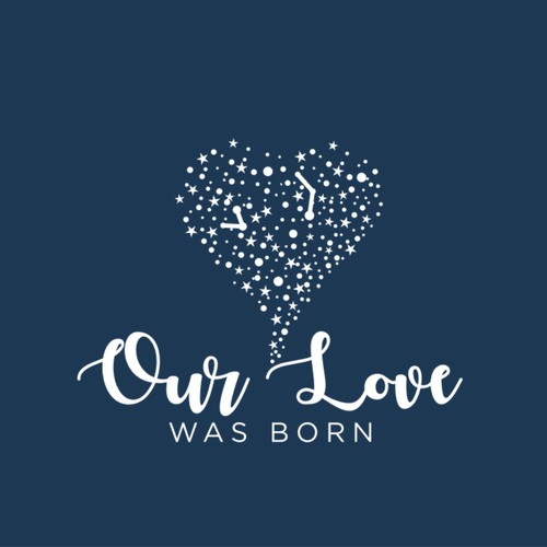 Our Love Was Born Logo Design