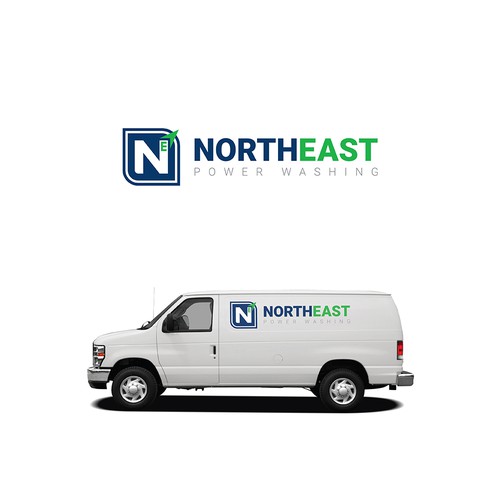 Northeast Powerwashing Logo Concept